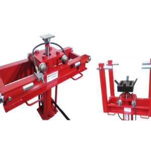 Podnośnik kanałowy TECHSK8 pneumatyczno-hydrauliczny 12T + przystawka do skrzyń TECHSK8