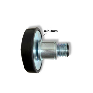 Adapter łapy do D6A/D6B/D6D kpl. talerz, tuleja, nakładka CCP-0001