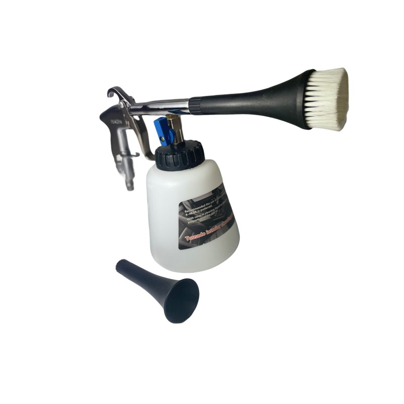 Pneumatyczny pistolet piorący do prania tapicerki "tornado", dwie dysze - T06601 - obrazek 4