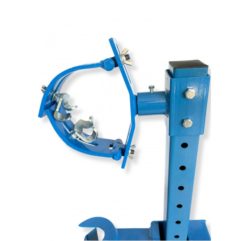 Ściągacz hydrauliczny, stacjonarny do sprężyn zawieszenia i McPhersona 1 Tona, nożny T01402 - obrazek 3